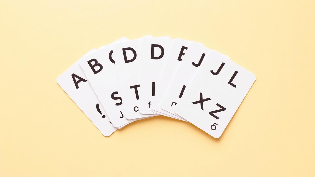 Tarjetas del Abecedario